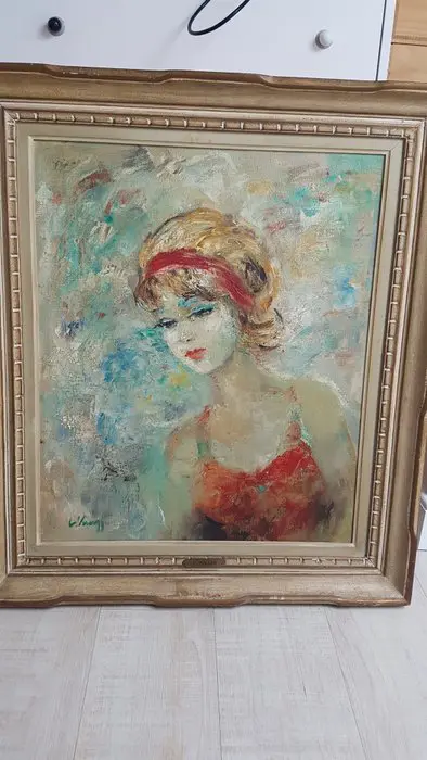 Cynthia Knapp (1952) - Portrait de jeune femme