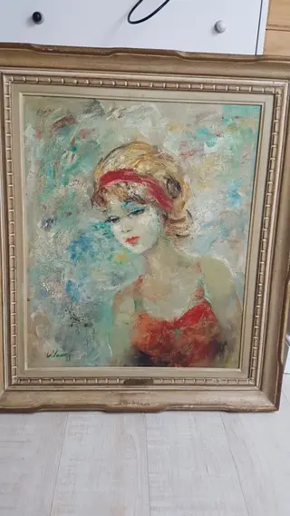 Cynthia Knapp (1952) - Portrait de jeune femme