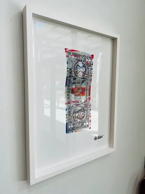 Karl Lagasse (1981) - TABLEAU - ONE DOLLAR KL18 - Vendu sans prix de réserve