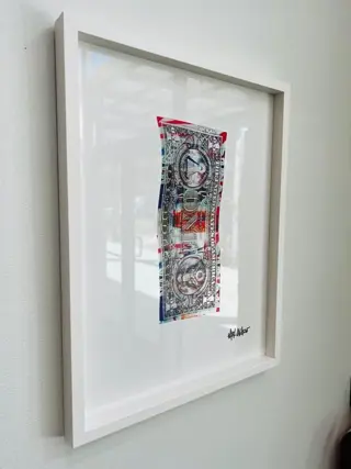 Karl Lagasse (1981) - TABLEAU - ONE DOLLAR KL18 - Vendu sans prix de réserve