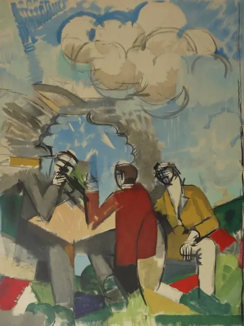 Roger De La Fresnaye (1885-1925) - Hommage à Fernand Léger