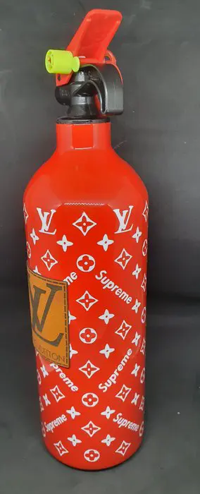 Tox Art Laboratory - Louis Vuitton / Supreme fire extinguisher
