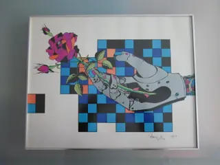 Paul Van Hoeydonck (1925) - Cyb Hand & Rose