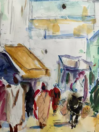 Shems Eddine Sahraoui (1948) - Kairouan (Tunisie)