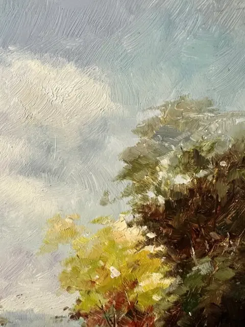 LouisLenoir (1945-2013) - Paysage marécageux