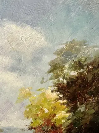 LouisLenoir (1945-2013) - Paysage marécageux