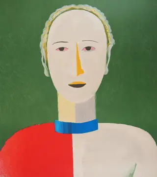 Kasimir Malevitch (1878 -1935) - Portrait souriant
