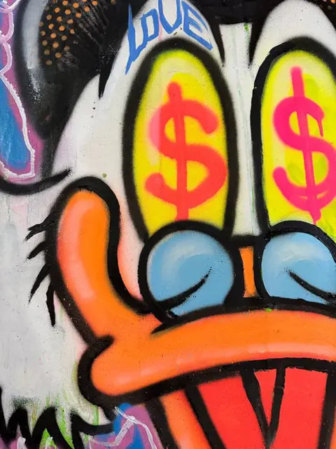 Doped Out M (1988) - Scrooge Mc Duck - Spraypaint classic