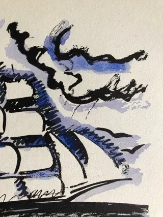 Kees Van Dongen (1877-1968) - Bij het zeiljacht