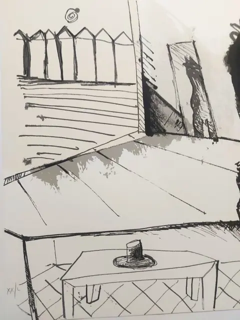 Ramiro Llona (1947) - From Homage to Federico García Lorca