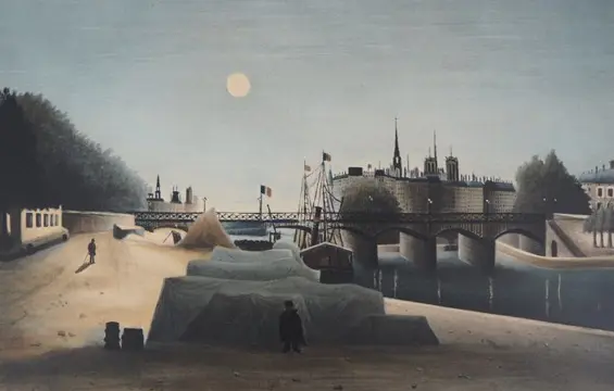 Henri Rousseau, dit Le Douanier Rousseau (1844-1910) - Paris : Ile de la Cité et Notre-Dame