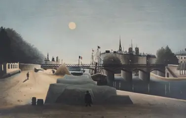 Henri Rousseau, dit Le Douanier Rousseau (1844-1910) - Paris : Ile de la Cité et Notre-Dame