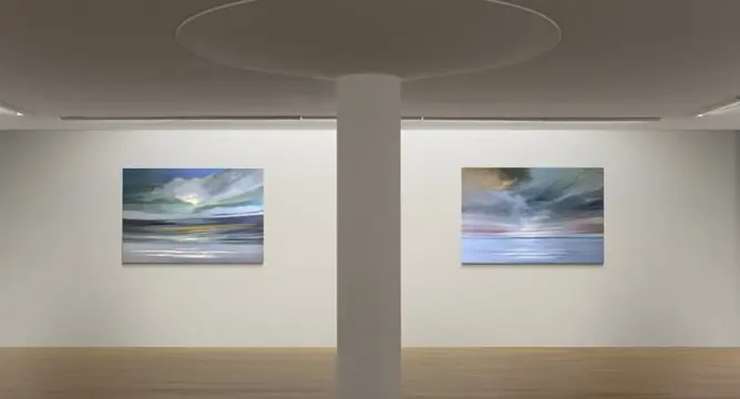 Michel Suret-Canale - Diptyque, "La mer, à perte de vue"
