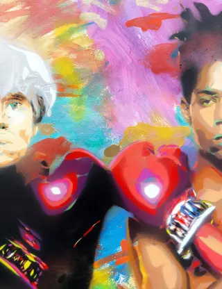 Akore (1976) - 'Jean-Michel Basquiat vs Andy Warhol'