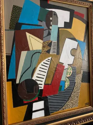 Carola Castro - Composición cubista