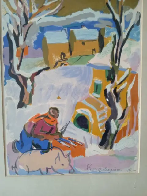 Pierre Ambrogiani (1907-1985) - Tuade du cochon