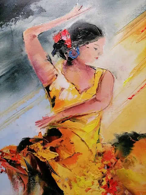 Alfred Anioł (1967) - Flamenco dancer 3