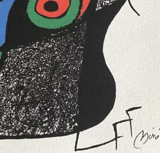 Joan Miro (1893-1983) - Miro sculpteur Suède , 1975