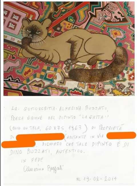Dino Buzzati (1906-1972) - La gatta