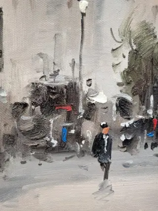 Costa Alain (XX) - Promeneurs