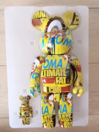 BE@RBRICK after Andy Warhol x Jean-Michel Basquiat - Vol. 3 - 400% et 100%