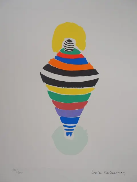 Sonia Delaunay (1885-1979) - Robe en mouvement, Rio