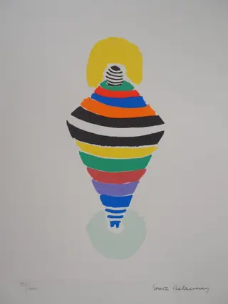 Sonia Delaunay (1885-1979) - Robe en mouvement, Rio