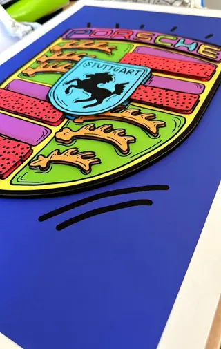 Louis Krüger (1997) - PORSCHE (3D Graphic)