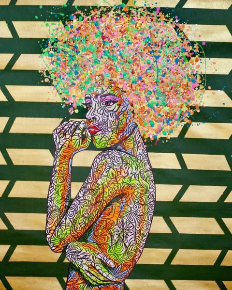 Yadiel González - Primavera de la serie "Pensamientos"