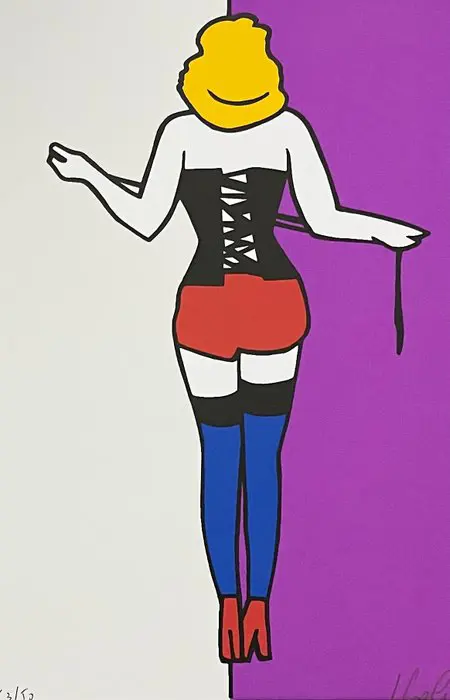 Marco Lodola (1955) - Burlesque|Michael