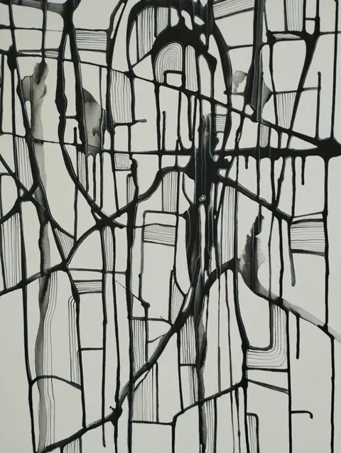 Natia Antadze (1976) - Minimalistische Komposition
