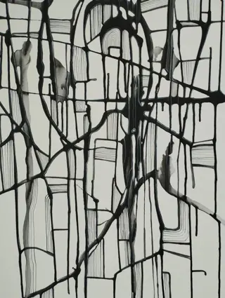 Natia Antadze (1976) - Minimalistische Komposition