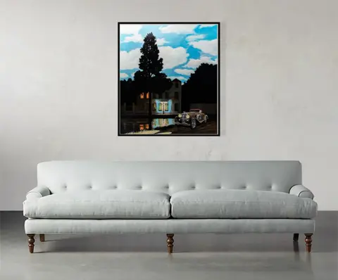 Piero Costa - L'empire des lumières. from René Magritte - XL