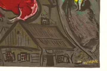 Marc Chagall (after) - La Nativité