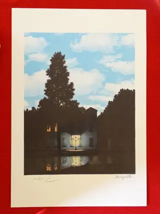 D'après René Magritte (1898-1967) - L'empire des lumières