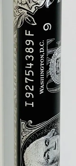 Karl Lagasse (1981) - NEW - ONE DOLLAR ROLS BLACK & WHITE - Vendu sans prix de réserve.