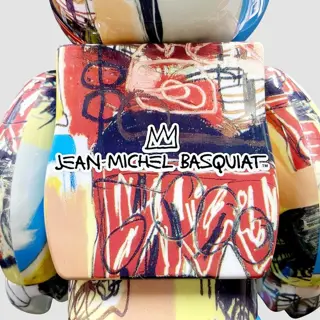 Jean-Michel Basquiat (After) - Bearbrick 400% + 100% - Basquiat