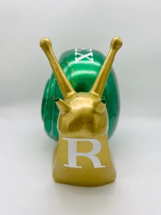 ORIMA Pop Art - ESCARGOT/SNAIL Géant vs «&nbsp;ROLEX&nbsp;»