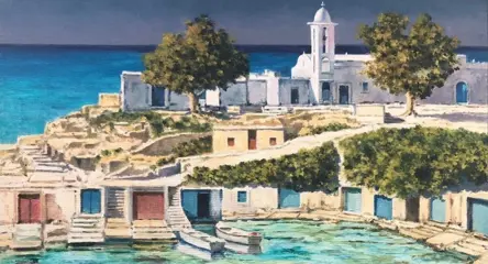 Mirko Morelli (1953) - L'isola della venere Mandriaka Milos Grecia