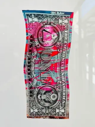 Karl Lagasse (1981) - TABLEAU - ONE DOLLAR KL13 - Vendu sans prix de réserve