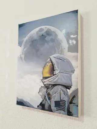 Yami Socarras - Seríe " Astronauts" 7- Moon