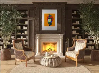 Luigi Veronesi (1908-1998) - Composizione Arancione XL