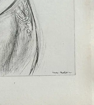 Henri Matisse (1869-1954) - Jeune femme au chapeau