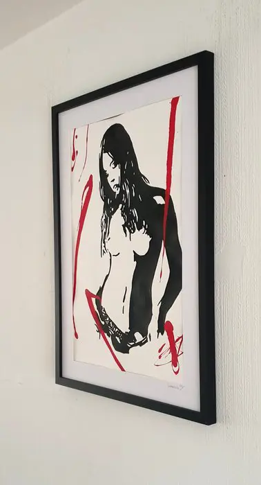Liesens - Belle ( urban pop art) incl gratis lijst