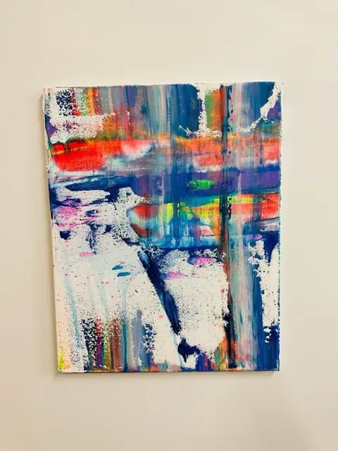 Karl Lagasse (1981) - TABLEAU - PURPLE 3 -Oeuvre exposition Austin Texas USA 2023