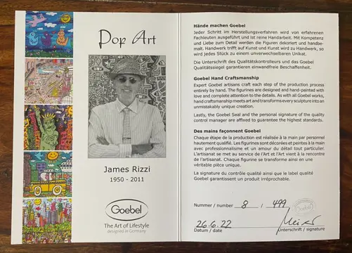James Rizzi (1950-2011) - GUARDIAN ANGEL