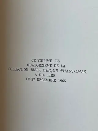 Signé; Louis Scutenaire - Tantra de Juan Bellarmin - 1945