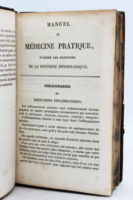 J. Coster - Manuel De Médecine Pratique Basée Sur L'Expérience - Empoisonnement - 1837
