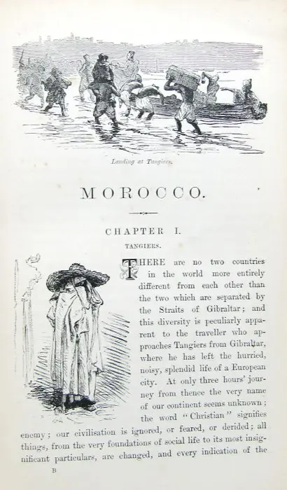 Edmondo de Amicis / G. Rollin-Tilton - Morocco, It's People and Places - 1882