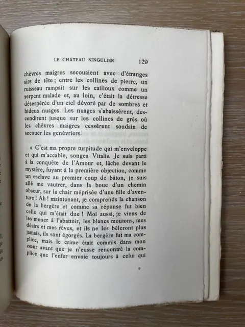 Remy de Gourmont / Deslignères - Le Pèlerin du silence - 1921